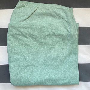 NNT LuLaRoe Leggings TC - Heathered Mint Green.